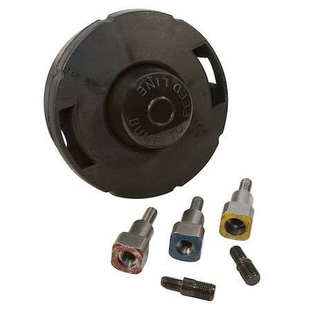 Stens New 890-204 Trimmer Head For Economy Bump Feed, Fits Over 90% Of All Gas Powered Trimmers 890-204